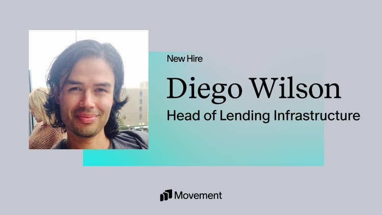 Diego Wilson joins Movement as Head of Lending Infrastructure